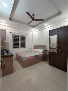 Bedroom Image of 155 Sq.ft 1 RK Builder Floor for rent in Koramangala Bengaluru for Rs. 19000