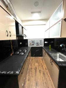 Kitchen Image of 1536 Sq.ft 3 BHK Apartment / Flat for rent in Shikhar Balaji Heights, Mahalakshmi Nagar Indore for Rs. 40000