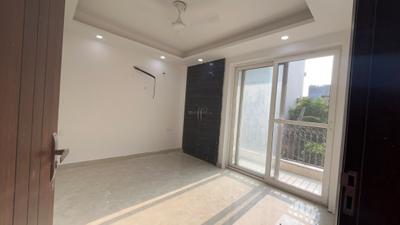 Bedroom Image of 1500 Sq.ft 3 BHK Builder Floor for rent in Saket New Delhi for Rs. 40000