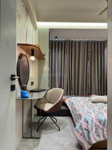 Bedroom Image of 2200 Sq.ft 2 BHK Apartment / Flat for rent in Adani Aangan, Shantigram Ahmedabad for Rs. 25000