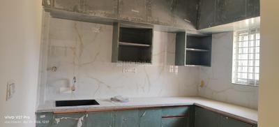 Kitchen Image of 1200 Sq.ft 2 BHK Builder Floor for rent in Thanisandra Bengaluru for Rs. 29000