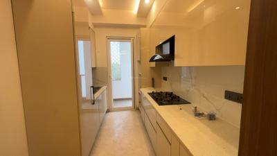 Kitchen Image of 1670 Sq.ft 3.5 BHK Builder Floor for rent in Trehan Luxury Floors 71, Sector 71 Gurgaon for Rs. 46500