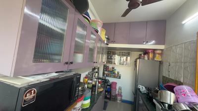Kitchen Image of 980 Sq.ft 2 BHK Apartment / Flat for sale in Bakeri Smarana Apartments, Vejalpur Ahmedabad for Rs. 5200000