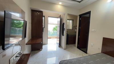 Bedroom Image of 300 Sq.ft 1 RK Apartment / Flat for rent in Scheme No 113 Indore for Rs. 14500