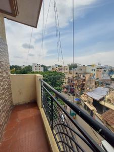 Balcony Image of 800 Sq.ft 2 BHK Builder Floor for rent in BTM Layout 2nd Stage Bengaluru for Rs. 21000