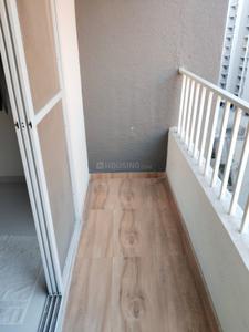 Balcony Image of 584 Sq.ft 2 BHK Apartment / Flat for rent in DML Hexa Towers, Dudulgaon Pune for Rs. 15000