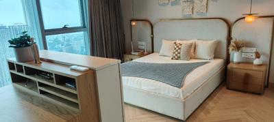 Bedroom Image of 2500 Sq.ft 4 BHK Apartment / Flat for rent in Indiabulls Blu, Worli Mumbai for Rs. 800000