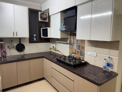 Kitchen Image of 1360 Sq.ft 2 BHK Builder Floor for rent in Vasant Kunj New Delhi for Rs. 70000