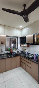 Kitchen Image of 1500 Sq.ft 3 BHK Apartment / Flat for sale in VR Imperia, Waghodia Road Vadodara for Rs. 5500000