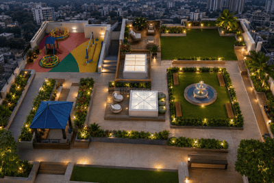 Image of 1130 Sq.ft 2 BHK Apartment / Flat for sale in Shubh Bhimashankar, Ulwe, Navi Mumbai for Rs. 10800000