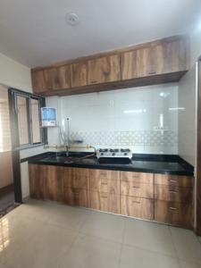 Kitchen Image of 1100 Sq.ft 2 BHK Apartment / Flat for rent in Pramukh Oracle, Chala Vapi for Rs. 16000