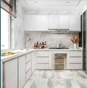 Kitchen Image of 800 Sq.ft 2 BHK Apartment / Flat for sale in Mextech Miraya Trinity Eternity, Thane West Thane for Rs. 15500001