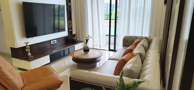 Living Room Image of 1127 Sq.ft 2 BHK Apartment / Flat for sale in KP Supernova, Mohammed Wadi Pune for Rs. 8500000