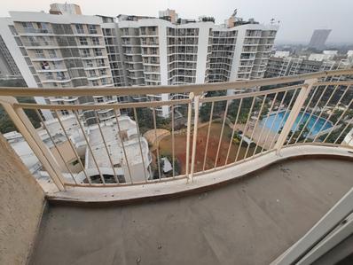 Balcony Image of 950 Sq.ft 2 BHK Apartment / Flat for rent in Samraat Tropicano, Anandvalli Nashik for Rs. 25000