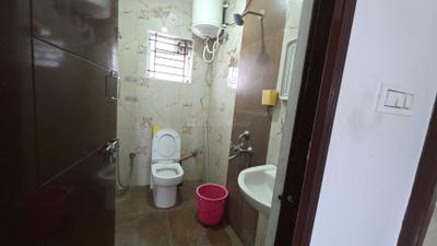 Bathroom Image of 500 Sq.ft 1 BHK Independent House for rent in Harlur Bengaluru for Rs. 26000