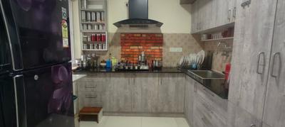Kitchen Image of 1500 Sq.ft 3 BHK Apartment / Flat for sale in Tirumanahalli Bengaluru for Rs. 14500000