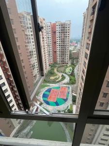 Balcony Image of 750 Sq.ft 2 BHK Apartment / Flat for sale in Siddha Happyville , Rajarhat Kolkata for Rs. 7800000