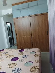 Bedroom Image of 1705 Sq.ft 3 BHK Apartment / Flat for rent in Darshanam Central Park, Sayajiganj Vadodara for Rs. 45000