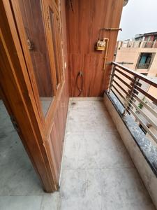 Balcony Image of 650 Sq.ft 2 BHK Builder Floor for rent in Sector 7 Rohini New Delhi for Rs. 24000