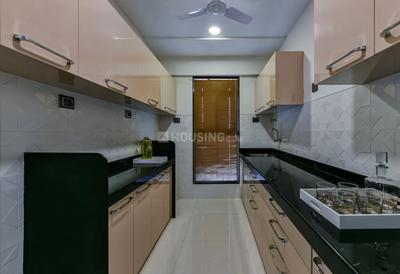 Kitchen Image of 719 Sq.ft 2 BHK Apartment / Flat for sale in Shiv Shakti Builders Tower 28 Wing A B D E G, Malad East Mumbai for Rs. 18200000
