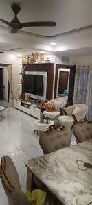 Bedroom Image of 1103 Sq.ft 3 BHK Apartment / Flat for rent in Earth Rugved Heights, Manish Nagar Nagpur for Rs. 35000