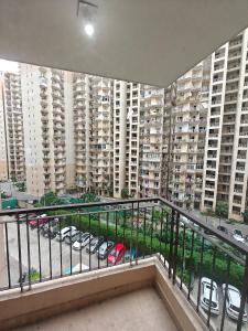 Balcony Image of 882 Sq.ft 3 BHK Apartment / Flat for sale in RG Luxury Homes Tower A F And M, Noida Extension Greater Noida for Rs. 9875000