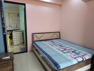 Bedroom Image of 780 Sq.ft 1 BHK Apartment / Flat for rent in Orchid Infinity, Palanpur Surat for Rs. 19000