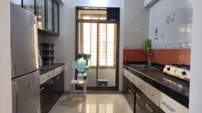 Kitchen Image of 1200 Sq.ft 2 BHK Apartment / Flat for sale in Jai Gurudeo Complex, Kamothe Navi Mumbai for Rs. 13200000