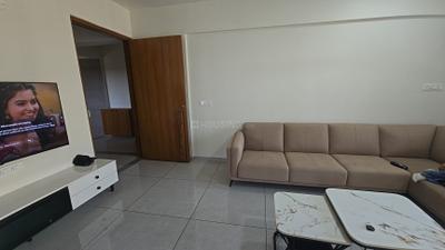 Living Room Image of 1800 Sq.ft 3 BHK Apartment / Flat for rent in IMPERIA GRACE, Zundal Ahmedabad for Rs. 38000