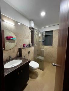 Bathroom Image of 1066 Sq.ft 3 BHK Apartment / Flat for rent in Amanora Elevate Tower 47, Hadapsar Pune for Rs. 13000