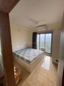Bedroom Image of 800 Sq.ft 2 BHK Apartment / Flat for rent in Kharghar Navi Mumbai for Rs. 40000