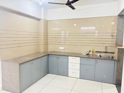 Kitchen Image of 1481 Sq.ft 3 BHK Apartment / Flat for sale in Orchid Sky, Shela Ahmedabad for Rs. 8000000