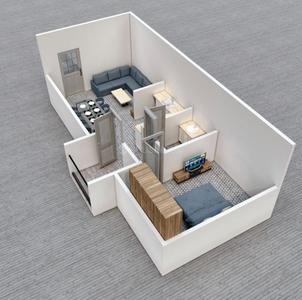 Image of 450 Sq.ft 1 BHK Builder Floor for sale in Aya Nagar, New Delhi for Rs. 2200000
