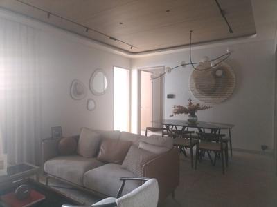 Living Room Image of 1360 Sq.ft 3 BHK Apartment / Flat for sale in KP Supernova, Mohammed Wadi Pune for Rs. 9700000