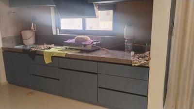Kitchen Image of 2254 Sq.ft 3 BHK Apartment / Flat for sale in Shreeji Avaniprasth, Uvarsad Gandhinagar for Rs. 15000000