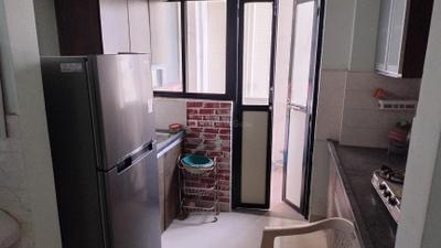 Kitchen Image of 600 Sq.ft 1 BHK Apartment / Flat for rent in Laabham Residency EWS LIG Block, Pipliyahana Indore for Rs. 14000
