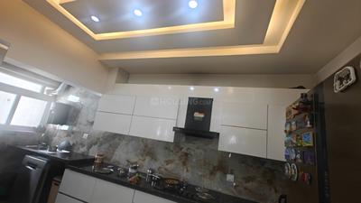 Kitchen Image of 1360 Sq.ft 3 BHK Apartment / Flat for rent in Ramky One North, Yelahanka Bengaluru for Rs. 55000