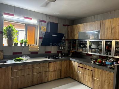 Kitchen Image of 1800 Sq.ft 4 BHK Penthouse for sale in Ascon Surya Green View, Vesu Surat for Rs. 22000000