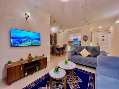 Hall Image of 1475 Sq.ft 3 BHK Apartment / Flat for rent in Omaxe The Palace, Gomti Nagar Lucknow for Rs. 55000