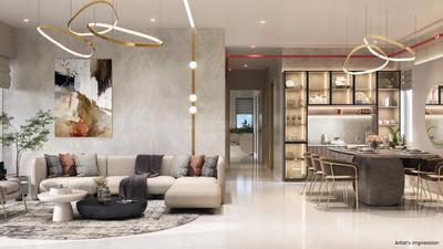 Hall Image of 2080 Sq.ft 4 BHK Apartment / Flat for sale in Mahindra IvyLush, Wagholi Pune for Rs. 21700000