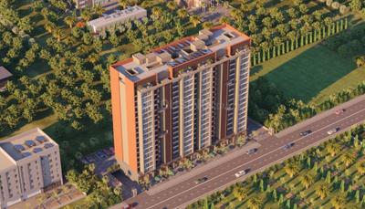 Image of 1093 Sq.ft 2 BHK Apartment / Flat for sale in Stellar Symphony, Kiwale, Pune for Rs. 8500000