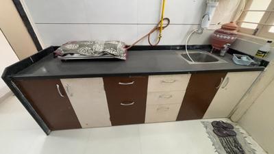 Kitchen Image of 1136 Sq.ft 2 BHK Apartment / Flat for rent in Shree Anusthan, Vaishno Devi Circle Ahmedabad for Rs. 25000