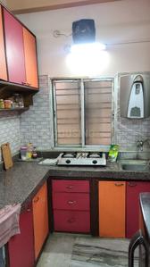 Kitchen Image of 900 Sq.ft 2 BHK Apartment / Flat for sale in Airport Gate No 2 Kolkata for Rs. 3600000