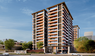 Image of 2115 Sq.ft 3 BHK Apartment / Flat for sale in Swastik Ashoka, Navrangpura, Ahmedabad for Rs. 13800000