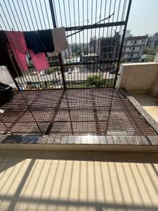Balcony Image of 1050 Sq.ft 2 BHK Apartment / Flat for rent in Krishna Vatika Society, Sector 63 Noida for Rs. 22500