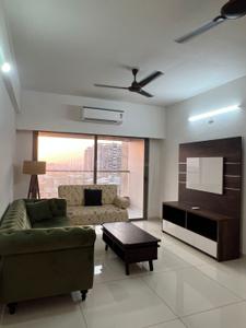 Hall Image of 1126 Sq.ft 3 BHK Apartment / Flat for rent in Adani Elysium, Shantigram Ahmedabad for Rs. 36000