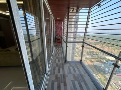 Balcony Image of 1670 Sq.ft 3 BHK Apartment / Flat for sale in Bhagwati Eleganza, Ghansoli Navi Mumbai for Rs. 34500000
