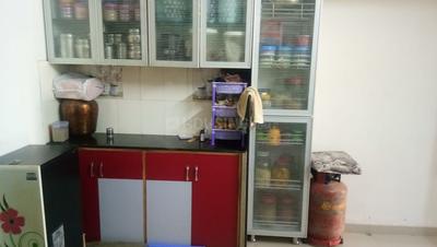Kitchen Image of 1300 Sq.ft 2 BHK Apartment / Flat for rent in Gala Aria, South Bopal Ahmedabad for Rs. 28000