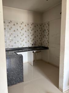 Kitchen Image of 650 Sq.ft 1 BHK Apartment / Flat for rent in Green Wood, Manjari Budruk Pune for Rs. 16000