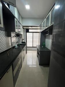 Kitchen Image of 960 Sq.ft 2 BHK Apartment / Flat for rent in Mohan Willows, Badlapur East Badlapur for Rs. 15000